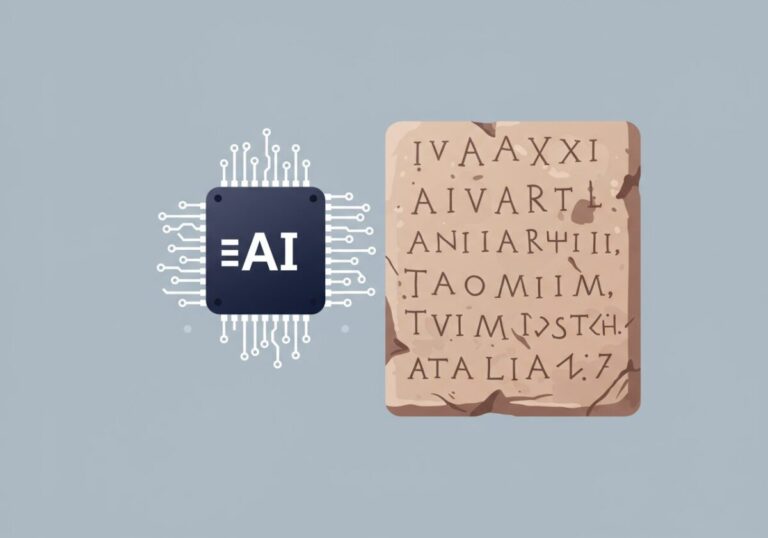 AIが古代ローマ碑文解読を支援、ラテン語学者の研究を革新