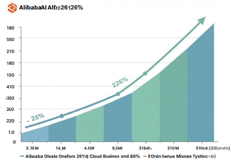 Alibaba決算でAI効果が鮮明、クラウド事業26%成長も全体売上は予想下回る