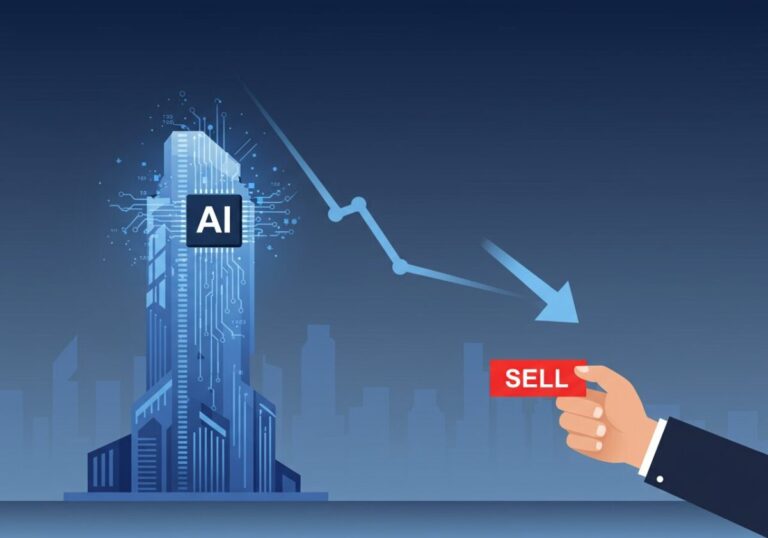 「ビッグショート」バリー氏がAI株に10億ドル空売り、バブル崩壊を予測