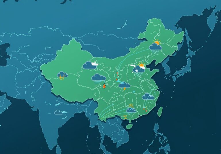 中国がAI気象予測モデル発表、天気予報精度向上へ新技術導入