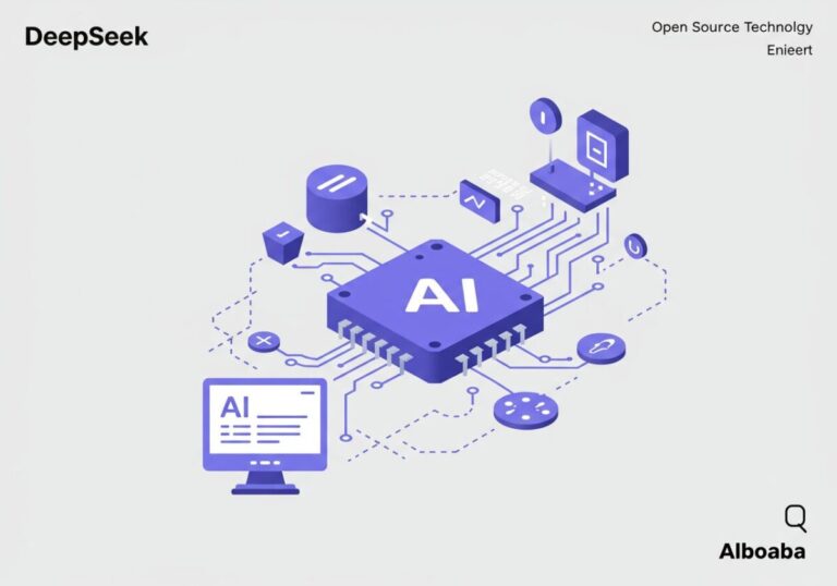 中国オープンソースAIがDeepSeek・Alibabaを支援、シリコンバレーに挑戦