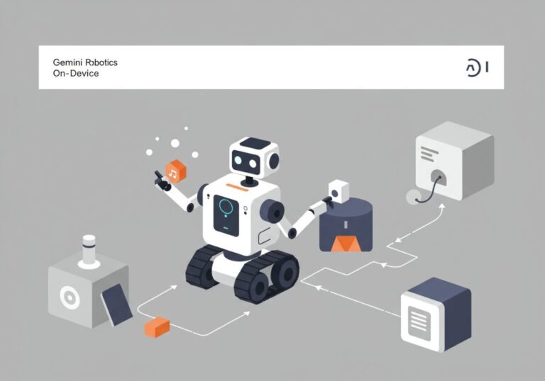 Google DeepMind、ローカル実行可能なロボット用AIモデル「Gemini Robotics On-Device」を発表