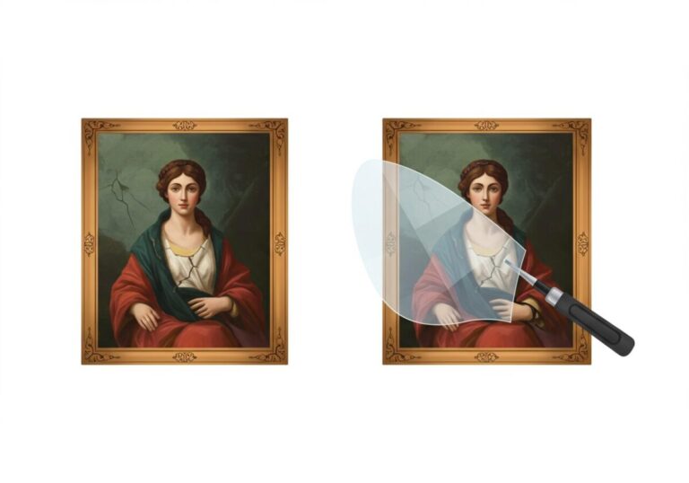 MIT大学院生がAI絵画修復技術を開発・透明ポリマーマスクで数時間完了
