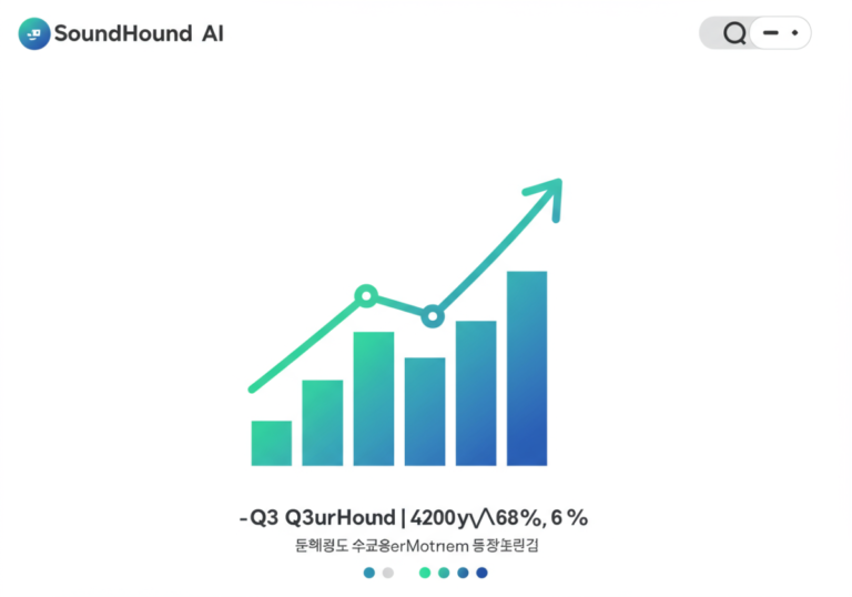 SoundHound AI、Q3売上4200万ドル達成で68%成長、年間予想を上方修正