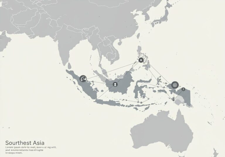 東南アジアでAI統治権争い激化、日米欧が中国に対抗