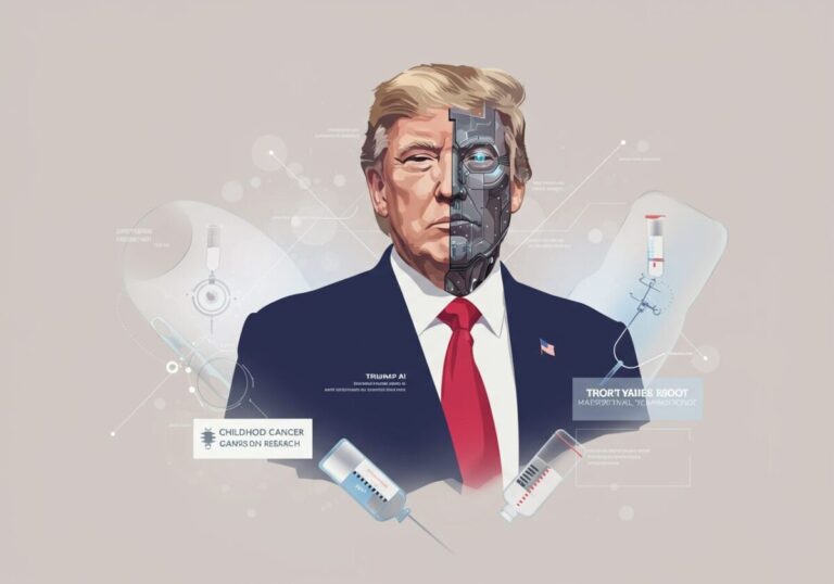 Trump大統領、小児がん研究にAI活用で5000万ドル投資指示