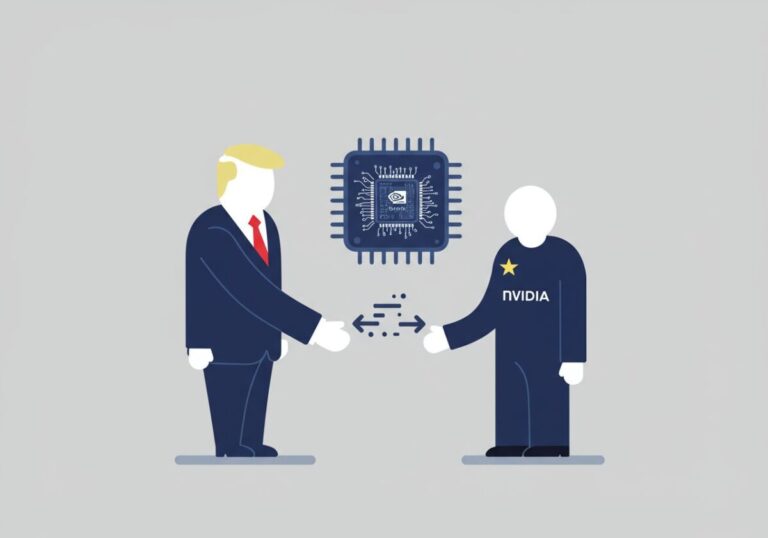 Trump大統領、Nvidia中国向けAIチップ販売で手数料徴収案を容認